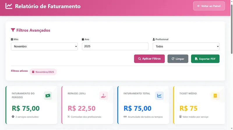 Controle Financeiro
